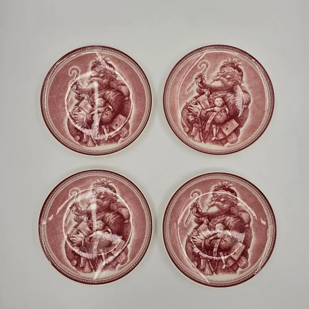 Vintage Wedgwood & Sons for Williams Sonoma St. Nick 8-3/4